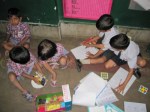 Kids in Akanksha Math class
